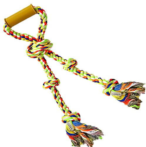 Fejapa Extra Large Dog Rope Toys for Aggressive Chewers, Tug of War, Durable, Heavy Duty, XL Dog Chew Rope