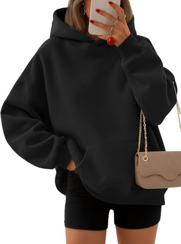 EFAN, Women Hoodie Oversized Pullover Fleece Long Sleeve Winter Autumn Outfit Fashion Y2k Clothing
