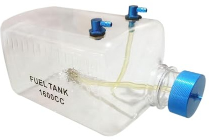 Generic RC-Flugzeug-Kraftstofftank, Universell, Flugzeug, Polypropylen (PP), Metall, 1600 CC, Benzin, Neuwertig, Universell, Tank, Kraftstofftank