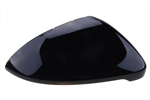 Seite Flügel Spiegel Abdeckung Für VW Für Golf 7 Für GTI MK7 2013-2018 Rückspiegel Kappe Auto Zubehör Ersatz Spiegelkappen Seitenspiegel Abdeckkappen(Glossy Black Right)