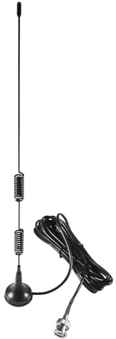 AEDIKO Antenna Uhf con antenna antenna radio HF VHF uhb e funkantenne HF (1300uhc). Viene utilizzata per la polizia e la radio in radio