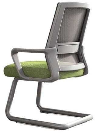 Shihan-2015 Sillas de Oficina Silla de Oficina, Silla de Escritorio ergonómica, Silla de Escritorio con Respaldo Medio, Silla de Oficina en casa de Malla Transpirable Silla de Escritorio(Green)