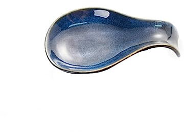 PHENOFICE Poggiamestolo in Ceramica Poggiacucchiaio Portacucchiaio Semplice Poggiautensili Da Cucina Decorativo Poggiamestolo Casa