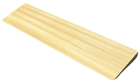 YZWZZXC Rampe Türschwelle, Türschwellenrampe Aus Holz, Hilft Dem Kehrer Beim Treppensteigen, 12° Leichte Neigung, für Türen, Stufen, Garagen(80 * 8 * 1.5cm/31 * 3 * 0.6in)