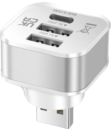 Extensor divisor USB de 3 puertos, accesorios de computadora, 1 macho a 3 puertos, expansión de potencia múltiple para dispositivos móviles, adaptador USB, fuente de alimentación