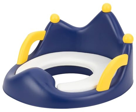 Siège de toilette pour enfant | Siège de toilette antidérapant confortable avec poignées, apprentissage de la propreté portable, entraîneur imperméable avec dossier pour la maison, l'extérieur