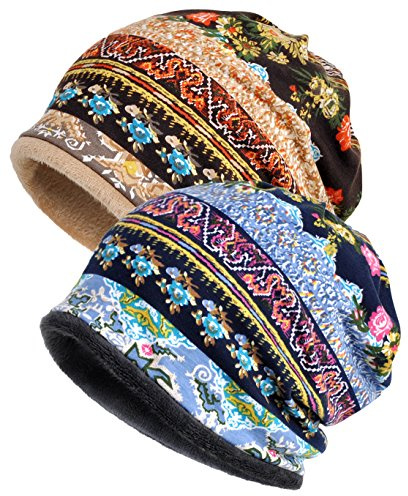 Qunson Damen Beanie-Mütze