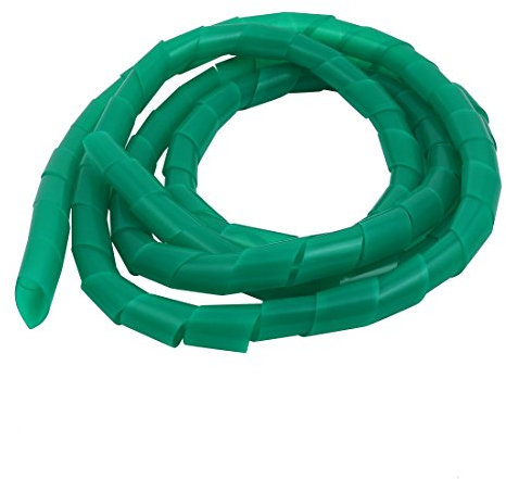 Aexit 25mm Durchmesser - flexibler Spiralschlauch-Kabel-Drahtwickel-Computer verwalten Kabel Grün 4M Länge (a524d002dbc11b6836786481b4578a3c)