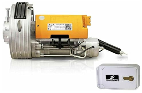 AUTOMAZIONE MOTORE PER SERRANDA GARAGE 170KG CON ELETTROFRENO FRENO + BLINDINO