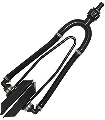 GATE14® Système de rinçage moteur Universel pour les moteurs hors-bord avec entrée d'eau à deux côtés