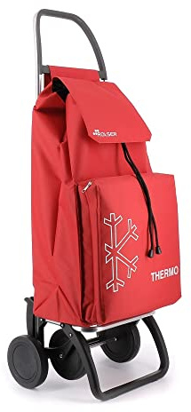 Einkaufstrolley Rolser Saquet Thermo LN 4 Räder - Rot