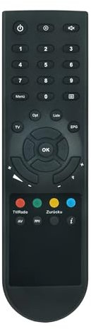 AULCMEET RC189360100B Replacement Remote Control Compatible with Thomson Digital Cable SAT DVB-C Receiver DCI1500K DCI1500G DCI1500 DCI1500