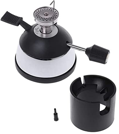 iFutniew Mini brûleur à gaz butane de table avec flamme pour siphon cafetière cafetière moka réchaud à gaz