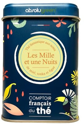 Oolong en Boîte Métal - Comptoir Français du Thé - Maison Française - Thé en vrac (Les Mille et une Nuits)