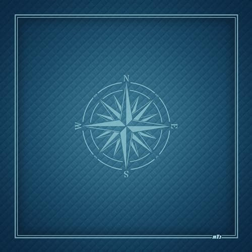 MTJ® Tapis de Bridge Prestige (Bleu) 78x 78 cm - Jersey Néoprène - Fabriqué en France