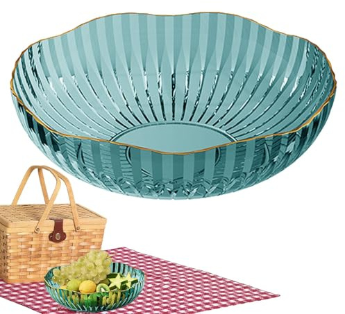 Frutero moderno,Frutero para cocina | Contenedor de almacenamiento de bandeja de frutas - Plato de frutas, cuenco para productos, centros de mesa modernos, bandeja para servir frutas, soporte para fru