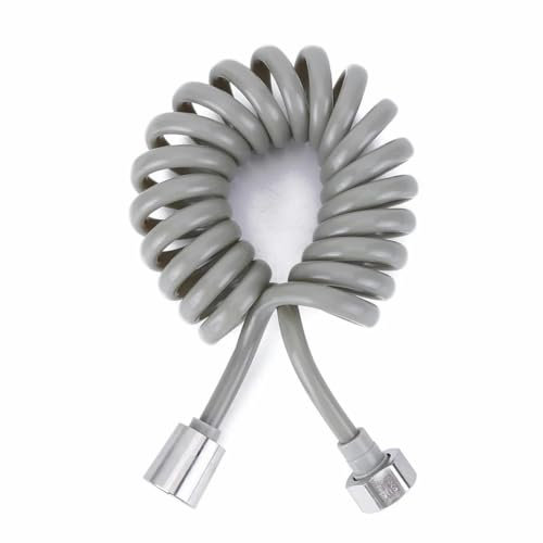 2/3/4 Meter Feder-Duschschlauch, flexibles Verbindungsrohr, weicher Schlauch, Anti-Wrap für Badezimmer, Wasser, Toilette, Bidet-Sprüher, 3 Meter