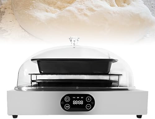 Lievito Elettrico per Pane, Versatile Scatola per Lievitazione del Pane con Controllo dell'Umidità e della Temperatura, Kit di Strumenti per Fare il Pane a Lievito Madre, Automatico dell'Umidità
