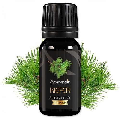 Kiefernöl BIO 10 ml 100% natürlich aus Indien für Diffuser | ätherisches Öl, Saunaaufguss & Aromatherapie, Zertifiziertes Öl für Sauna & Massage