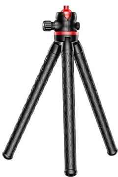 Kompatibel mit dem flexiblen 2-in-1-Oktopus-Stativ