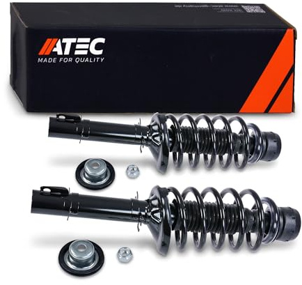 ATEC GERMANY 2x Gasdruck Stoßdämpfer Vorne Federbein, Kompatibel mit SEAT LEON (1M1) TOLEDO 2 (1M2) SKODA OCTAVIA 1 (1U2) (1U5) VW BORA 1 (1J2) Variant (1J6), GOLF 4 (1J1) Variant (1J5)