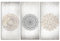 decomonkey - Tableau Acoustique Mandala 90x60 3 Pièces - Impression sur Toile Décoration Maison Isolation Peinture Image Phonique Déco Bureau Panneaux AcoustiquesOrienter le mandala abstrait
