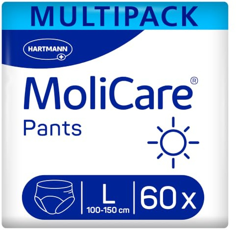 MoliCare Pants Day Einweghose für Männer & Frauen | Gr. L | 4 x 15 St.