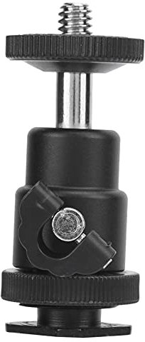 Mini Rótula de Bola con Tornillos de 1/4 de Pulgada, Rótula de Bola de Metal Antideslizante y Resistente Al Desgaste para Cámara de Teléfono