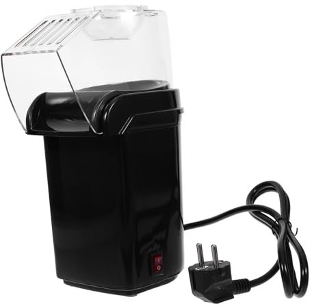 MAGICLULU 220v Mini Machine à Pop-corn Électrique à Air Chaud De Compact Pour Utilisation Domestique Pratique