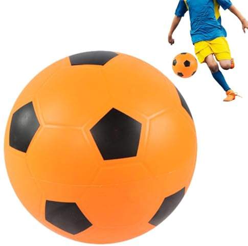 Befeixue Balón De Fútbol Silencioso | Juguetes De Pelota De Fútbol Suaves | Pelota Que Rebota Sin Ruido | Pelota Que Rebota De Fútbol Deportivo | Pelota Entrenamiento Que Rebota De Alta Densidad