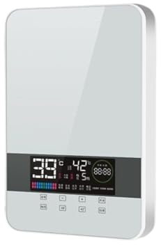 Chauffe-eau électrique, chauffe-eau instantané, Chauffe-eau Électrique Instantané Domestique, Machine De Douche Intelligente For Hôtel, Salon De Coiffure, Chauffe-eau Rapide, Télécommande, Écran Tacti