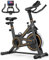 UREVO Magnetic Resistance Exercise Bike for Home, Indoor Cycling Bike with LCD Display, Stationary Spin Bike with 10kg Flywheel for Home Gym