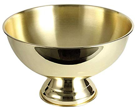 ZJFHEYUO Cubo de Hielo de Acero Inoxidable Grueso para champán, Cubo de Hielo para Vino, Cuenco para champán, Cubo de Hielo Grande Binzhi Bar