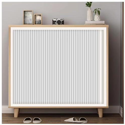 Schiebefalttür Schrankvorhang für Küche,Verdunkelungs-Falttür | Mit Aluminiumrahmen,für Kleiderschrank/Badezimmer/Regale(100x60cm)