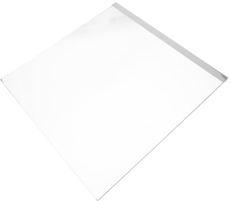 Didiseaon Refrigerator Bin Divider Tempered Glass Shelf Fridge Separator Replaceable Fridge Organizer 300x300mm for Refrigerator Storage