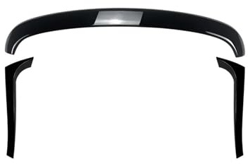 Heckspoiler Für VW Für Golf 5 Standard Heckspoiler Dachspoiler Kofferraumlippe Entenschwanz Entenschnabel Heck Heckklappe Splitterlippe Spoilerlippe(A Set)
