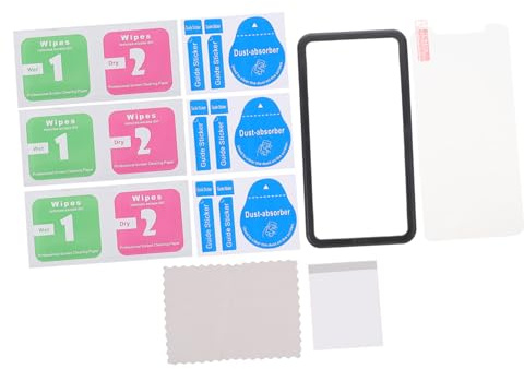 CONGARTENO 2 Sets Tempered Glass Screen Protectors for High Alumina Transparent Phone Screen Covers Bubble- Scratch-resistant Cellphone Supplies Easy Installation Case Friendly