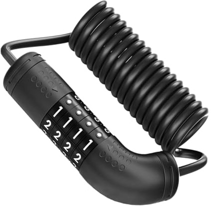 Verrou de casque de moto – Accessoires de vélo rétractables légers, antivol pour casque de vélo | pour vélo, trajets en ville, montagne, route, voyage, plein air, école