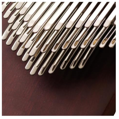 Fingerklavier-Kalimba 46-töniges Dreischichtiges Daumenklavier Kalimba In Professioneller Qualität Tragbar Im Kofferformat(46-note panel ebony)