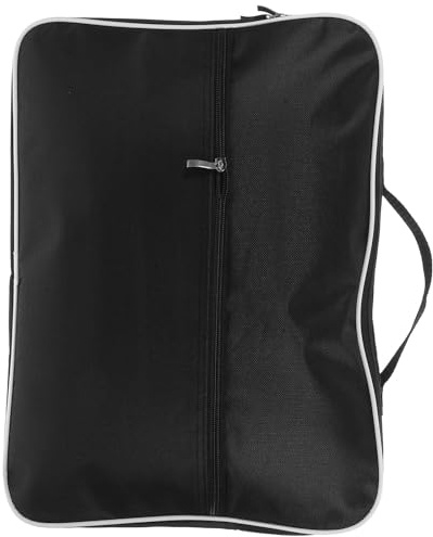 Homoyoyo Lyre Harp Carrying Bag Polyester Black with Comprehensive Protection and Easy Storage, Portable Thumb Piano Carry Bag for Musical Instrument Transport