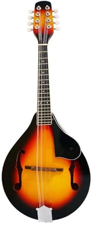 Mandolina Para Principiantes Instrumentos Musicales Mandolina Guitarra De Ocho Cuerdas Resistente Y Duradera Adecuada Para Principiantes(2)