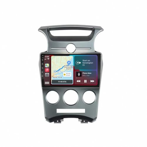 Lastbilsnavigering för Kia Carens 2006-2012 Trådlös Apple Carplay Android Auto-Skärm, Hd-Pekskärm, Spelare Bluetooth Wifi Bärbar Surfplatta för Bilen, 4 Kärna 1G＋32G
