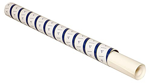 Clairefontaine 96719C Rolle Aquarellpapier (feinkörnig Fontaine, 1,5 m x 10 m, 300g, 100% Baumwolle, professionelle Qualität, ideal für Künstler) weiß