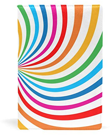 EZIOLY dehnbarer Buchumschlag für die meisten Hardcover-Lehrbücher bis 22,9 x 14,5 cm, klebstofffreier Stoff, für Schulbücher Einfach anzubringen. Wash & Re-Use