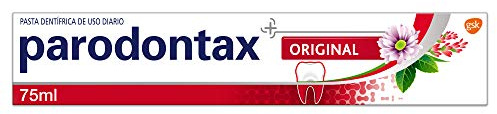 Parodontax Herbal Original Pasta de Dientes, Ayuda a Detener y Prevenir el Sangrado de Encías, Sabor a Menta y Jengibre, 75 ml