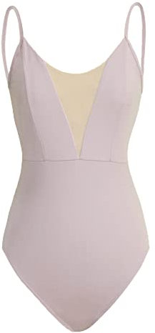 ROYAL SMEELA Ballett Trikot Damen Hosenträger Tanz Body Leotard Tanztrikot Ballettanzug Ballettkleidung