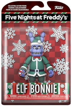 Funko Action Figure: Five Nights at Freddy's (FNAF) - Holiday Bonnie The Rabbit - Sammlerstück - Geschenkidee - Offizielle Handelswaren - Für Jungen, Mädchen, Kinder & Erwachsene - Video Games Fans