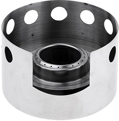 Parabrezza per fornelli da campeggio per fornelli da esterno KANBUN, bruciatore a spirito leggero - supporto multifunzione Double the comfort
