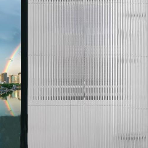 Fensterfolie Selbsthaftend Blickdicht 30 x 200 cm Uv-Schutz Folie Sichtschutz Hitze Fenster Sichtschutz Tönungsfolie Anti-Uv Sonnenschutzfolie für Büro Und Haus, Changhong 1