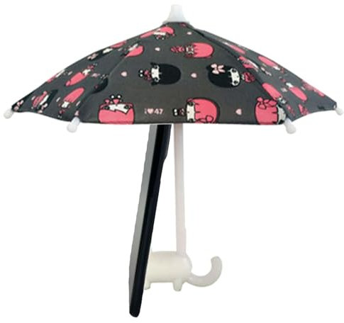 Tuxxjzm Cell Phone Umbrella Sun Shade Umbrella For Phone Shade Phone Umbrella Suction Cup Stand Cute Phone Holder With Sun Umbrella Glare Blocking Phone Shade Multifunctional Phone Umbrella